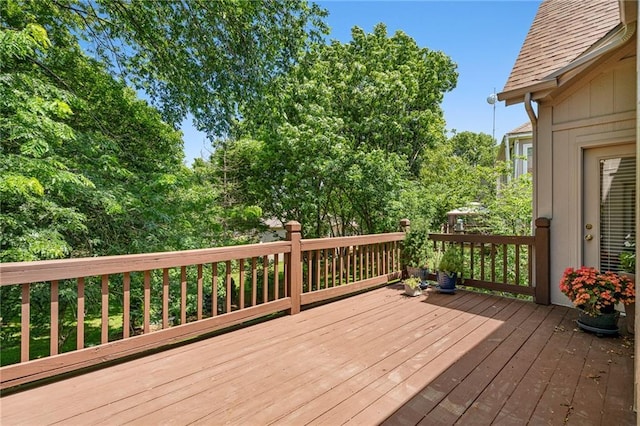 14740 W 128th St, Olathe, KS 66062 - view of wooden terrace