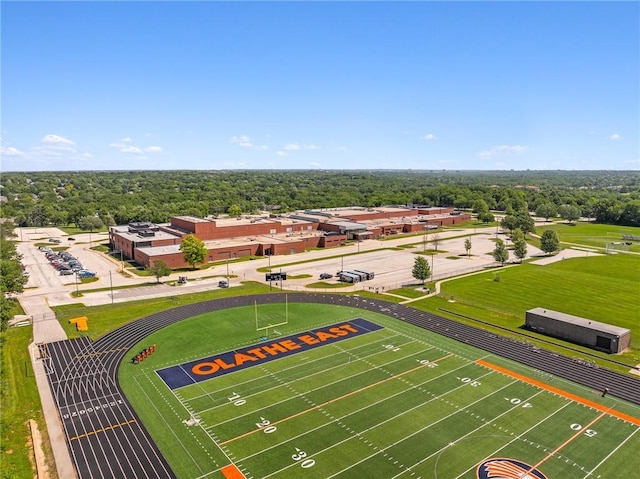 14740 W 128th St, Olathe, KS 66062 - aerial view
