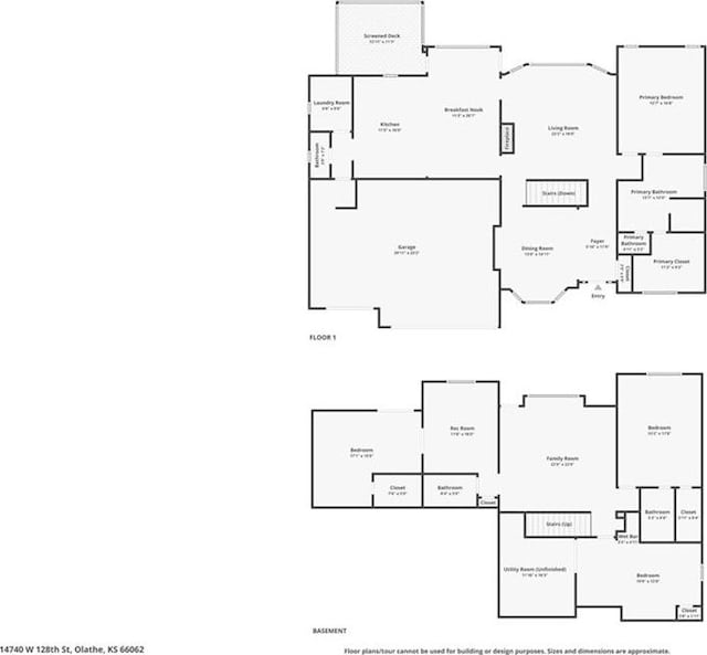 14740 W 128th St, Olathe, KS 66062 - view of room layout