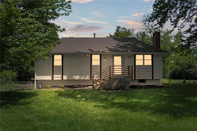 22420 W 73rd Ter, Shawnee, KS 66227 - view of front of home featuring a chimney