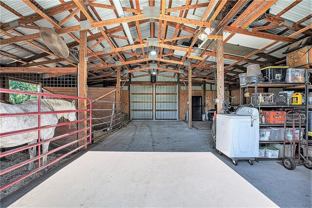 21318 S Briar Rd, Peculiar, MO 64078 - garage with washer / clothes dryer