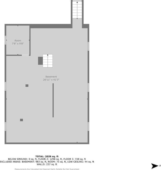 1002 S Olive St, Holden, MO 64040 - view of home floor plan