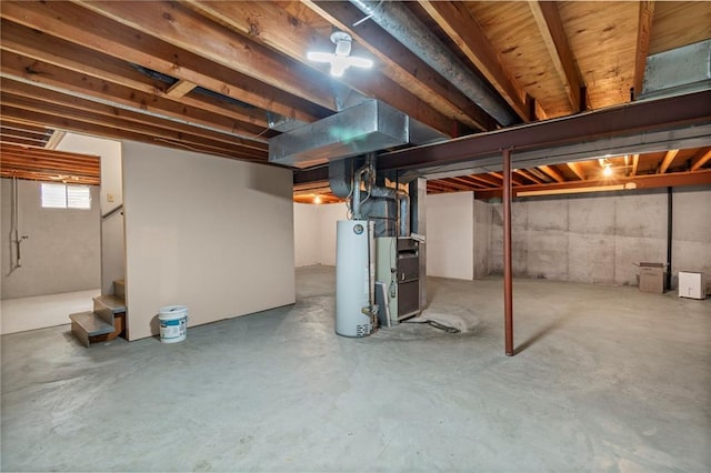 320 SW Raven Ct, Lees Summit, MO 64081 - basement featuring water heater