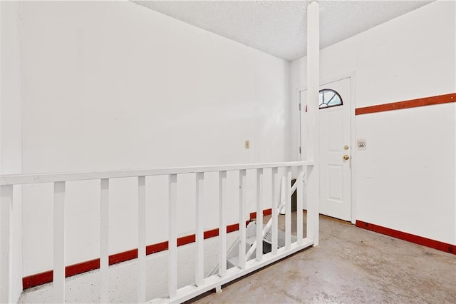 602 N Westview Dr, Richmond, MO 64085 - unfurnished room with concrete floors and a textured ceiling