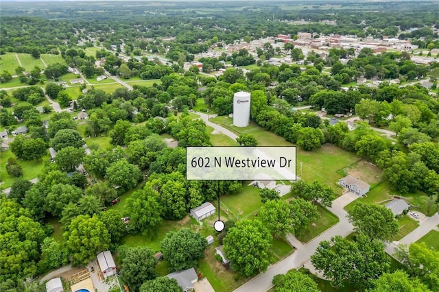 602 N Westview Dr, Richmond, MO 64085 - drone / aerial view