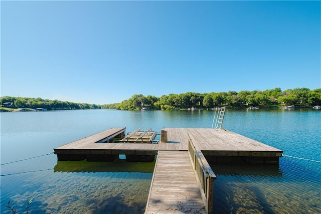 106 Timber Valley Dr, Linn Valley, KS 66040 - dock with a water view