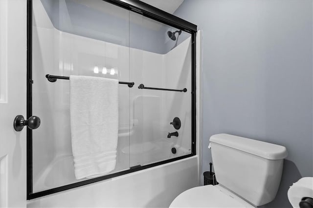 16642 W 165th St, Olathe, KS 66062 - full bath featuring bath / shower combo with glass door and toilet