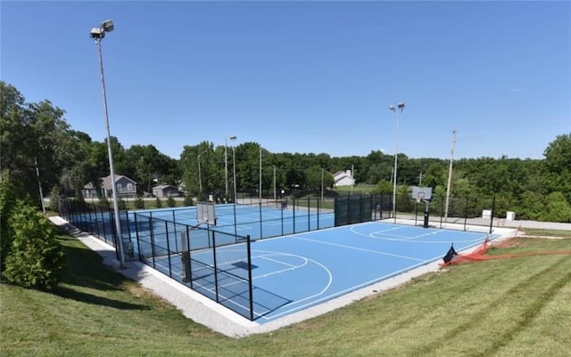 9305 NW 80th St, Weatherby Lake, MO 64152 - view of basketball court featuring community basketball court