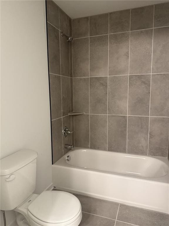 9011 N Colorado Ave, Kansas City, MO 64156 - bathroom featuring tile patterned floors and bathtub / shower combination