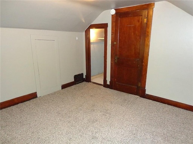 1915 S Broadway St, Pittsburg, KS 66762 - additional living space featuring light carpet and lofted ceiling