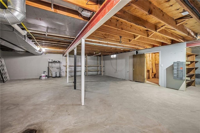 109 NE Locust St, Blue Springs, MO 64014 - view of unfinished below grade area