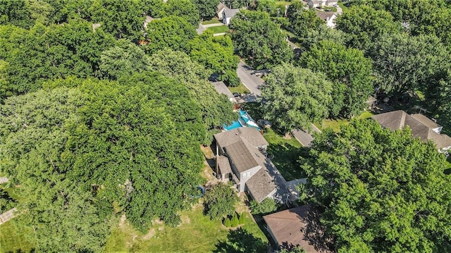 109 NE Locust St, Blue Springs, MO 64014 - bird's eye view