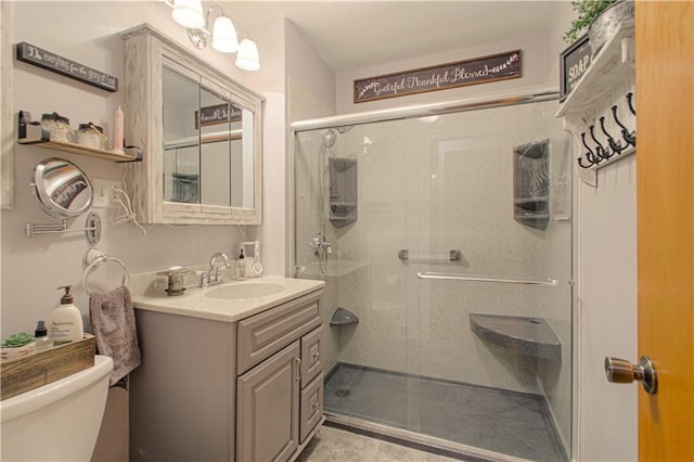 328 E 4th St, Lawson, MO 64062 - full bath with vanity and a stall shower