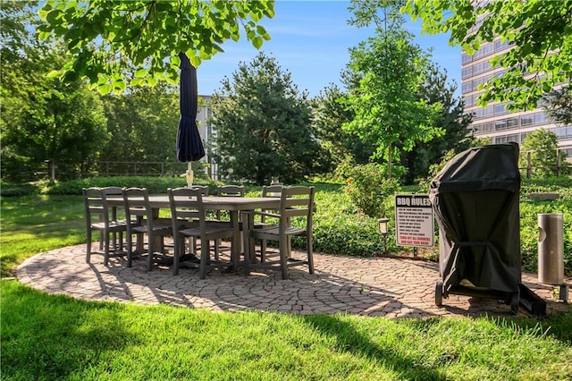 2525 Main St Unit 305, Kansas City, MO 64108 - view of patio with outdoor dining area