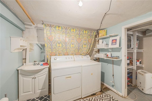 5147 Maple Ave, Mission, KS 66202 - washroom featuring independent washer and dryer