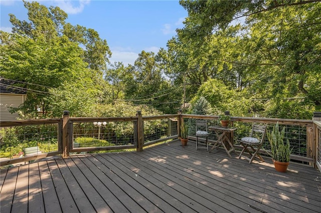 5147 Maple Ave, Mission, KS 66202 - view of wooden deck