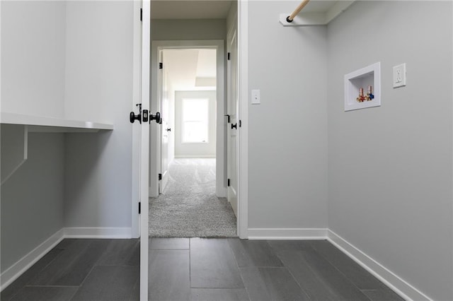 9015 N Colorado Ave, Kansas City, MO 64156 - washroom featuring washer hookup and baseboards