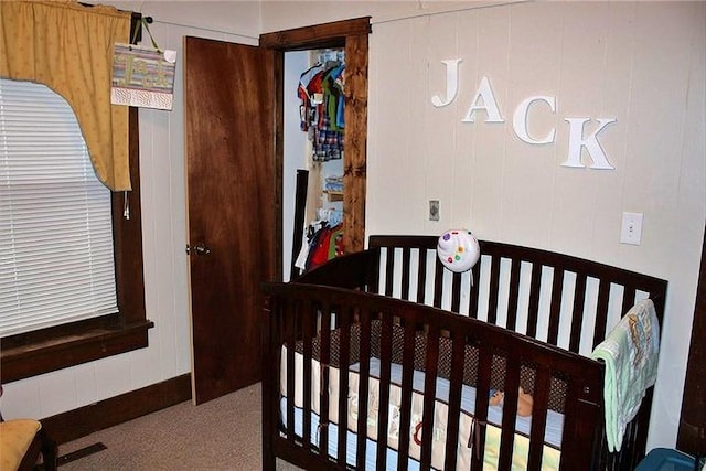 1909 S Broadway St, Pittsburg, KS 66762 - bedroom with carpet floors and a closet