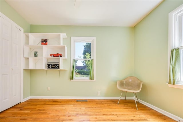 1504 Oak Hill Ave, Lawrence, KS 66044 - unfurnished room with wood finished floors and baseboards