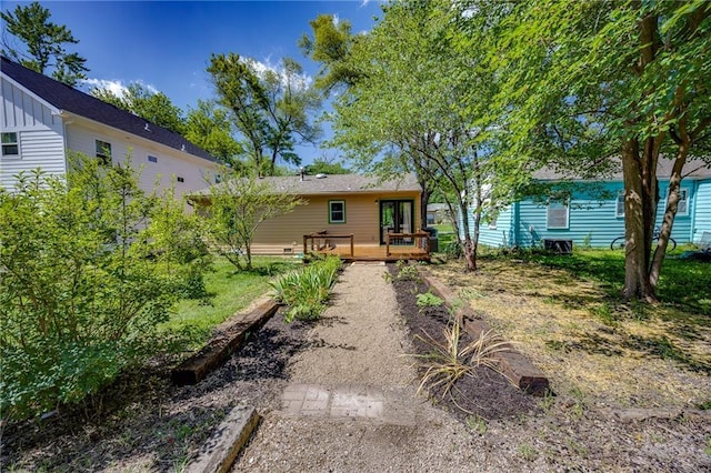 1504 Oak Hill Ave, Lawrence, KS 66044 - view of yard with a deck