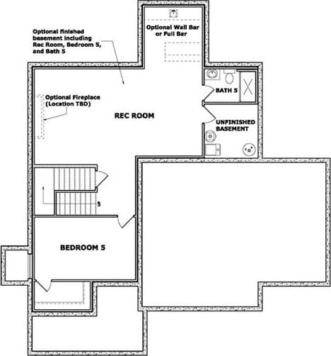 1709 SW Arbor Park Dr, Lees Summit, MO 64082 - view of home floor plan
