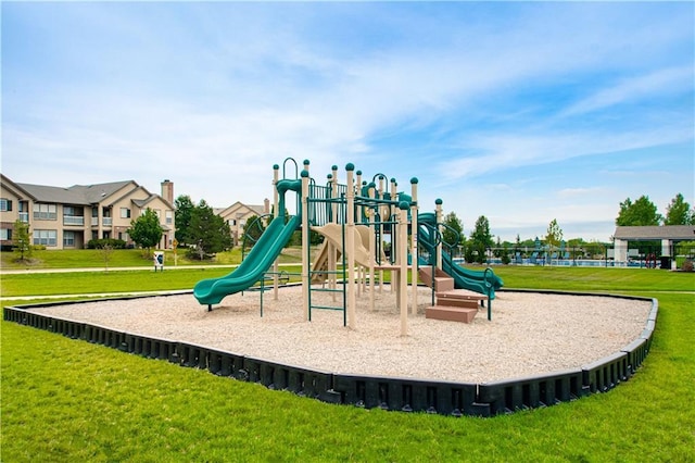 1709 SW Arbor Park Dr, Lees Summit, MO 64082 - community play area with a lawn