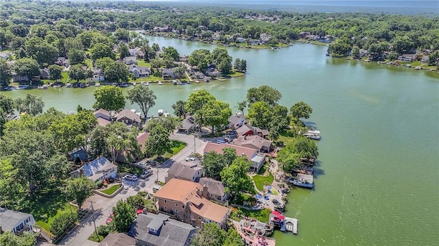 22 Emerald Shore Dr, Lake Tapawingo, MO 64015 - aerial view of residential area featuring a nearby body of water