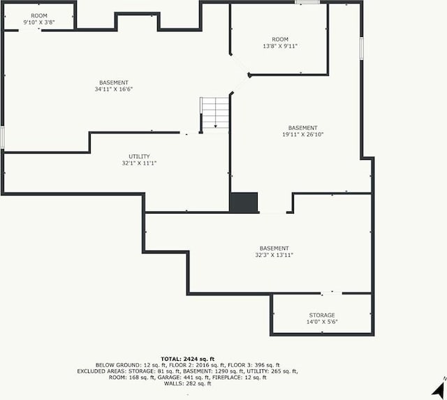 1424 E Meadow Ln, Olathe, KS 66062 - view of home floor plan