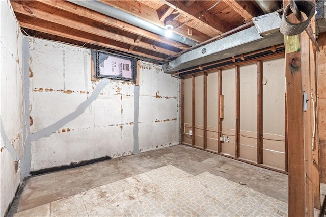 600 W Powahatan Ct, Independence, MO 64056 - view of unfinished below grade area