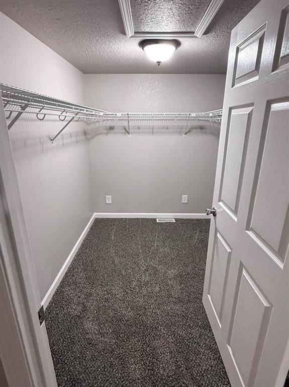 622 Morgan Dr, Stockton, MO 65785 - spacious closet with dark carpet