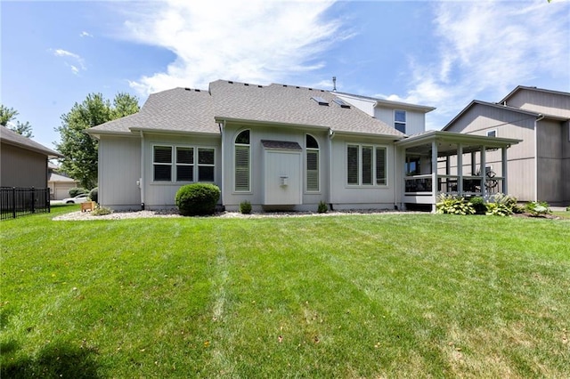 16369 S Woodstone Dr, Olathe, KS 66062 - back of property with roof with shingles