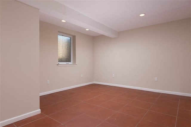 3147 N 131st St, Kansas City, KS 66109 - unfurnished room featuring recessed lighting and tile patterned flooring