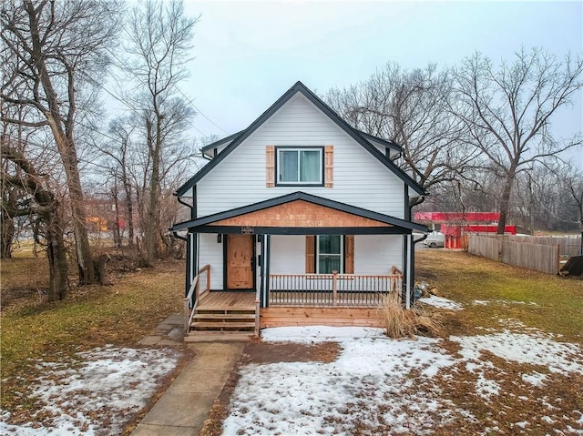 1811 Kimball Ave, Kansas City, KS 66104 - view of front facade featuring covered porch