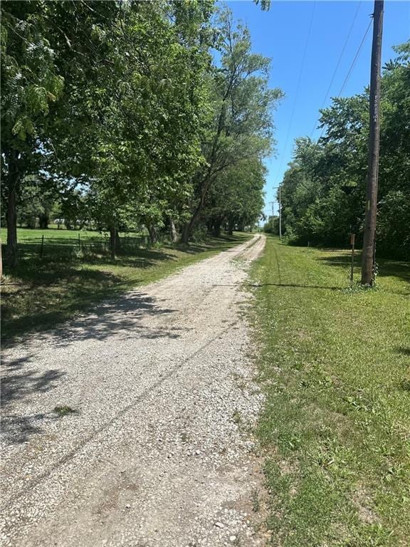 317 Chrissenger St, Burlington Junction, MO 64428 - view of dirt / gravel road