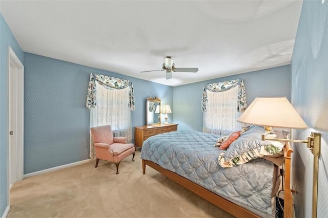 5211 W 79th Ter, Prairie Village, KS 66208 - bedroom featuring carpet floors and ceiling fan