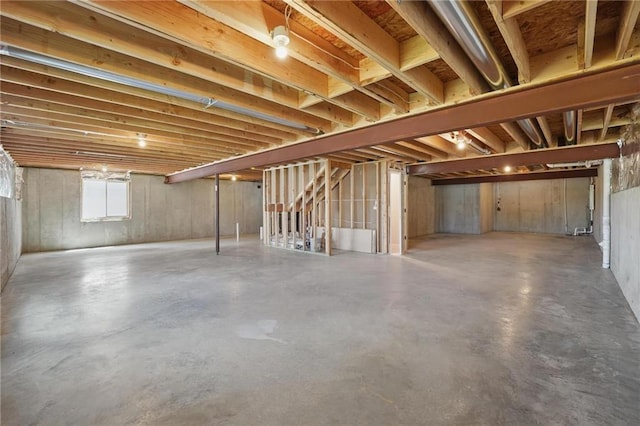 778 Creekmoor Dr, Raymore, MO 64083 - below grade area with stairway