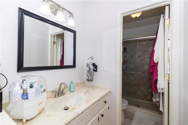 1005 SE Alice St, Blue Springs, MO 64014 - bathroom with vanity and a stall shower
