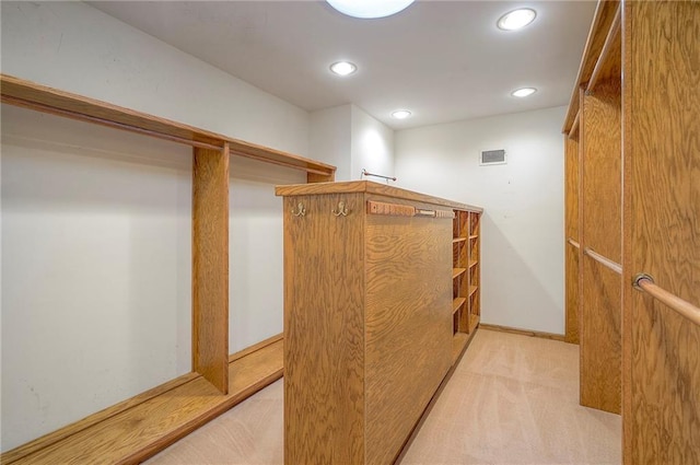 9015 Outlook Dr, Overland Park, KS 66207 - spacious closet featuring light carpet
