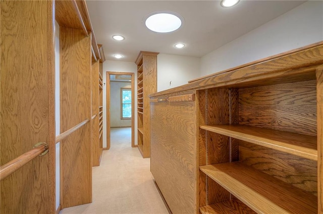 9015 Outlook Dr, Overland Park, KS 66207 - spacious closet featuring light colored carpet