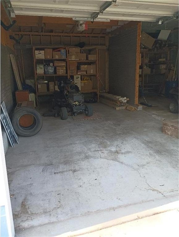 1712 S Hands St, Independence, MO 64055 - garage with a garage door opener