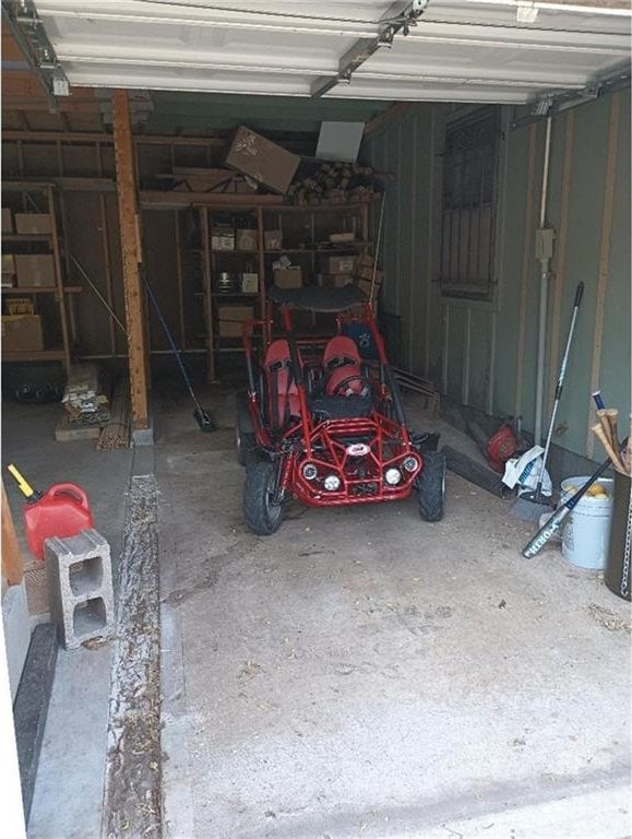 1712 S Hands St, Independence, MO 64055 - view of garage