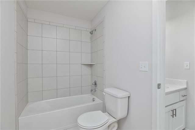 6108 Lewis Dr, Shawnee, KS 66226 - bathroom featuring vanity and shower / bath combination