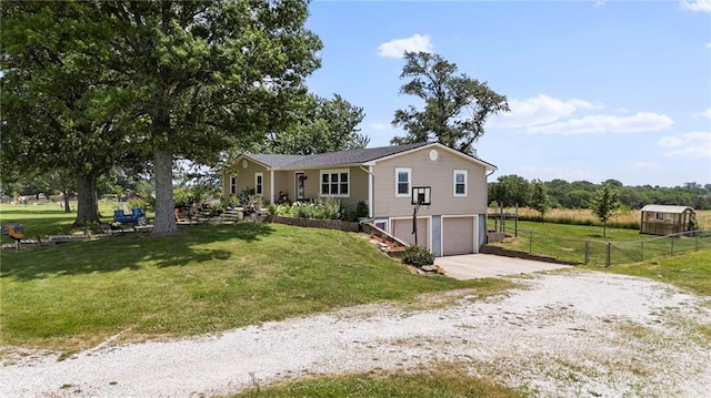 24245 K 68 Hwy, Paola, KS 66071 - ranch-style home with driveway and a garage