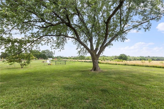 24245 K 68 Hwy, Paola, KS 66071 - view of grassy yard with a rural view