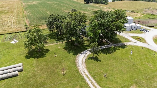 24245 K 68 Hwy, Paola, KS 66071 - aerial view of property and surrounding area with rural landscape