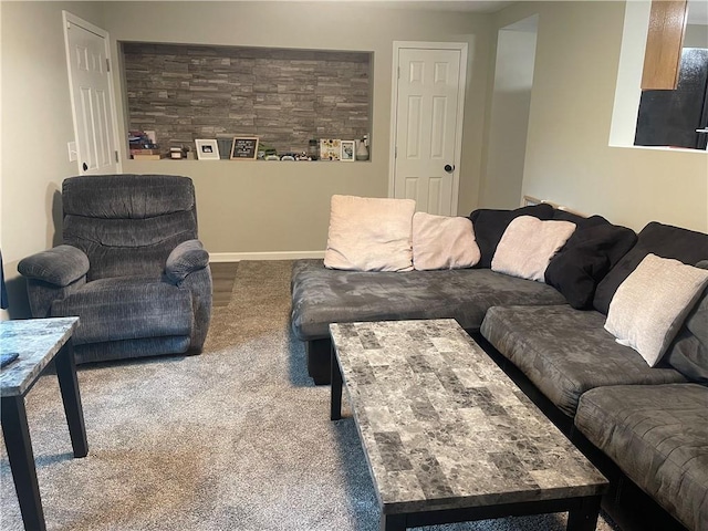 400 N Institute St, Richmond, MO 64085 - living room featuring carpet