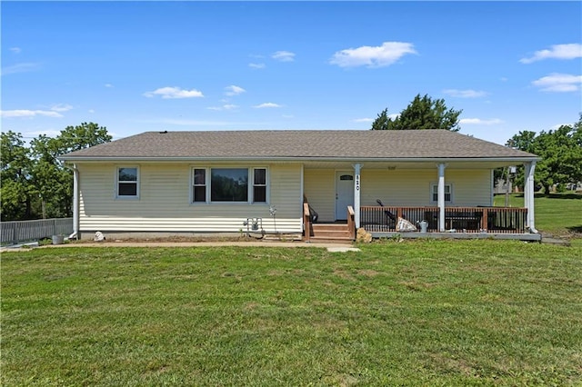 820 S Main St, Lansing, KS 66043 - view of front of home with covered porch