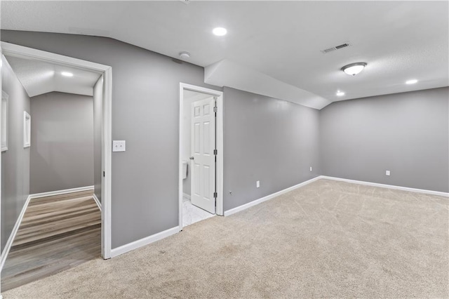 5513 Hardy Ave, Raytown, MO 64133 - below grade area featuring carpet and recessed lighting