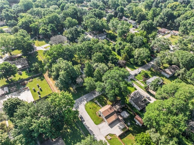 5513 Hardy Ave, Raytown, MO 64133 - aerial view of property and surrounding area