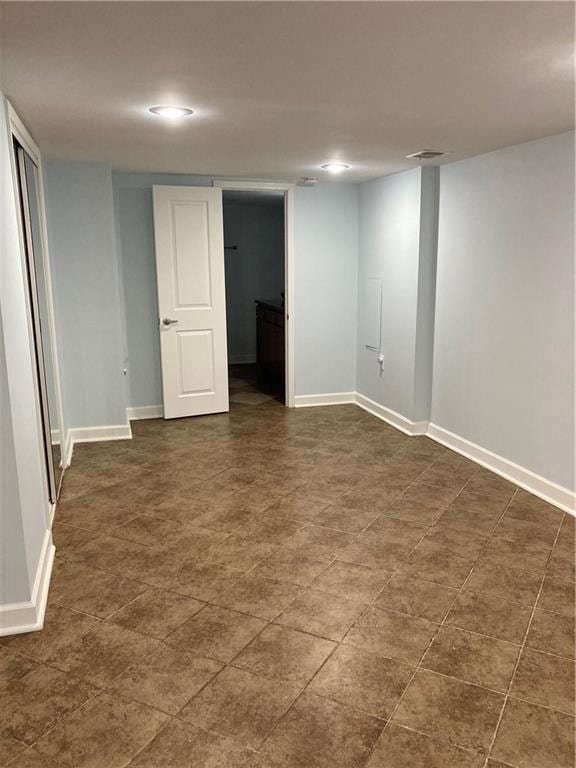 7909 Appleton Ave, Raytown, MO 64138 - finished basement with baseboards
